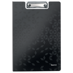 Carpeta Miniclip WOW DIN A4. Polifoam, negro