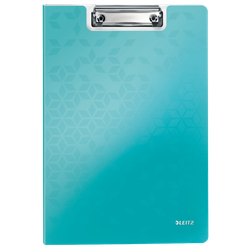 Carpeta Miniclip WOW DIN A4. Polifoam, turquesa