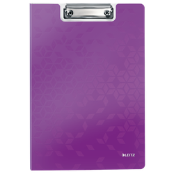 Carpeta Miniclip WOW DIN A4. Polifoam, violeta