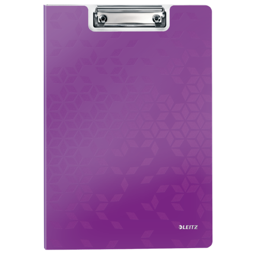 Carpeta Miniclip WOW DIN A4. Polifoam, violeta