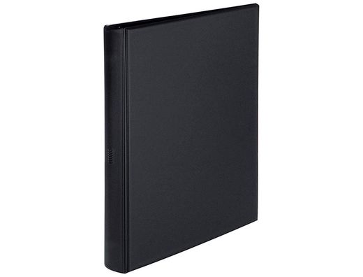 Carpeta Multifin Alfa 3005-G 16 Anillas 40 mm Plastico Folio Negro