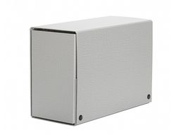 Carpeta Pardo de proyectos con broche de 200mm. color gris