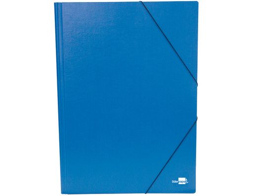 Carpeta Planos Liderpapel A2 Carton Gofrado N 12 Azul