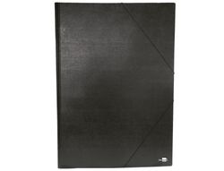 Carpeta Planos Liderpapel A2 Carton Gofrado N 12 Negro