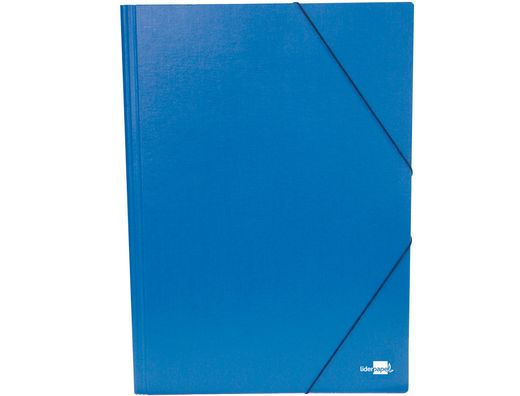 Carpeta Planos Liderpapel A3 Carton Gofrado N 12 Azul