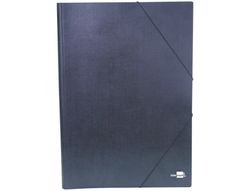 Carpeta Planos Liderpapel A3 Carton Gofrado N 12 Negro