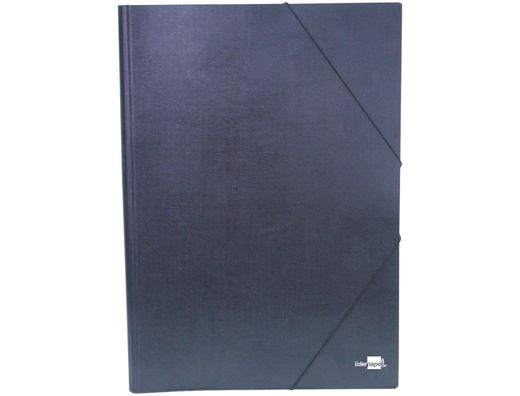 Carpeta Planos Liderpapel A3 Carton Gofrado N 12 Negro