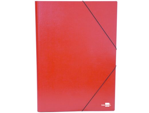 Carpeta Planos Liderpapel A3 Carton Gofrado N 12 Rojo