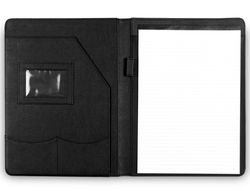 Carpeta Portafolios 80-728K Negra 320X250 mm Sin Cremallera Sin Asa -Con Departmentos Interiores