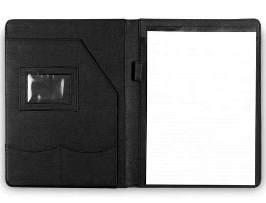 Carpeta Portafolios 80-728K Negra 320X250 mm Sin Cremallera Sin Asa -Con Departmentos Interiores