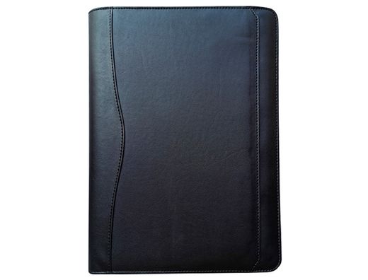Carpeta Portafolios 80-848 Negra 260X355 mm Cremallera Sin Anillas Calculadora con Bolsa para Movil