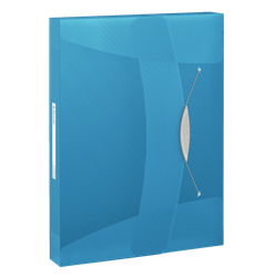Carpeta proyecto Esselte Vivida. PP. Lomo 40 mm. DIN A4, azul Vivida