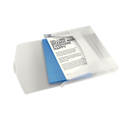 Carpeta proyecto Esselte Vivida. PP. Lomo 40 mm. DIN A4, blanco Vivida