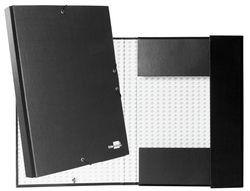 Carpeta Proyectos Liderpapel Folio Lomo 30Mm Carton Forrado Negra