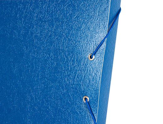 Carpeta Proyectos Liderpapel Folio Lomo 30Mm Carton Gofrado Azul