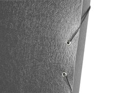 Carpeta Proyectos Liderpapel Folio Lomo 30Mm Carton Gofrado Gris