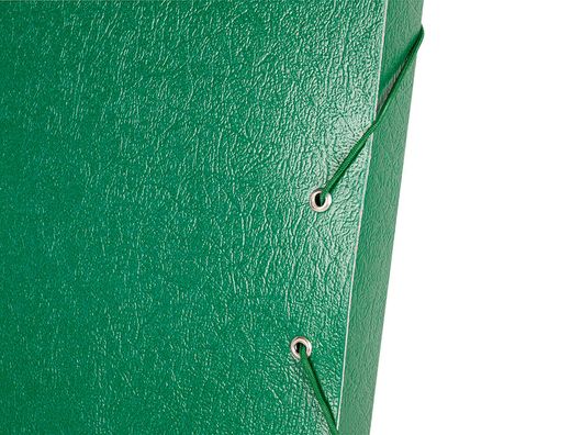 Carpeta Proyectos Liderpapel Folio Lomo 30Mm Carton Gofrado Verde