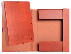 Carpeta Proyectos Liderpapel Folio Lomo 50Mm Carton Forrado Cuero