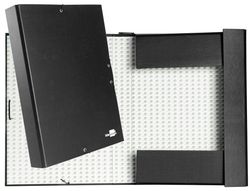 Carpeta Proyectos Liderpapel Folio Lomo 50Mm Carton Forrado Negra