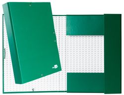 Carpeta Proyectos Liderpapel Folio Lomo 50Mm Carton Forrado Verde