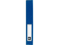 Carpeta Proyectos Liderpapel Folio Lomo 50Mm Carton Gofrado Azul