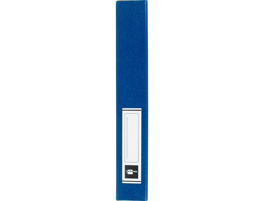 Carpeta Proyectos Liderpapel Folio Lomo 50Mm Carton Gofrado Azul