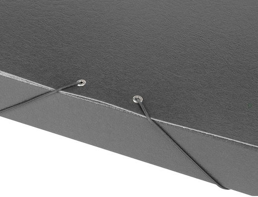 Carpeta Proyectos Liderpapel Folio Lomo 50Mm Carton Gofrado Gris