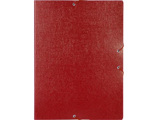 Carpeta Proyectos Liderpapel Folio Lomo 50Mm Carton Gofrado Roja