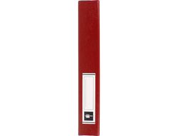 Carpeta Proyectos Liderpapel Folio Lomo 50Mm Carton Gofrado Roja