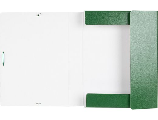 Carpeta Proyectos Liderpapel Folio Lomo 50Mm Carton Gofrado Verde
