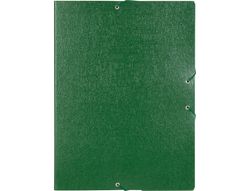 Carpeta Proyectos Liderpapel Folio Lomo 50Mm Carton Gofrado Verde