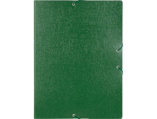 Carpeta Proyectos Liderpapel Folio Lomo 50Mm Carton Gofrado Verde