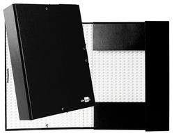 Carpeta Proyectos Liderpapel Folio Lomo 70Mm Carton Forrado Negra