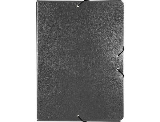 Carpeta Proyectos Liderpapel Folio Lomo 70Mm Carton Gofrado Gris