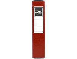 Carpeta Proyectos Liderpapel Folio Lomo 70Mm Carton Gofrado Roja