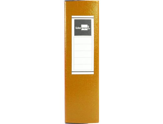 Carpeta Proyectos Liderpapel Folio Lomo 70Mm Carton Gofrado Verde