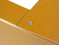 Carpeta Proyectos Liderpapel Folio Lomo 70Mm Carton Gofrado Verde