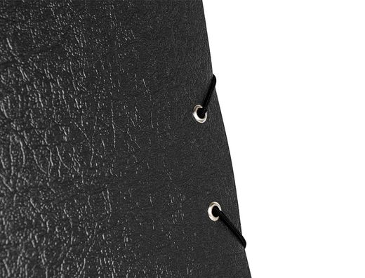 Carpeta Proyectos Liderpapel Folio Lomo 90Mm Carton Gofrado Negra