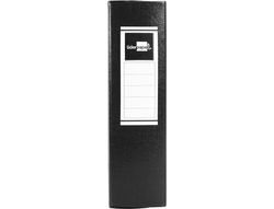 Carpeta Proyectos Liderpapel Folio Lomo 90Mm Carton Gofrado Negra