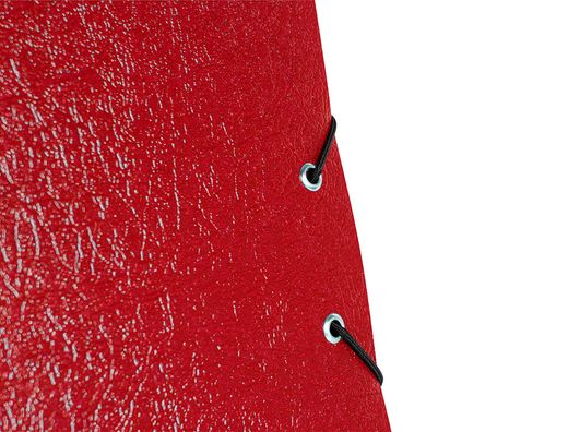 Carpeta Proyectos Liderpapel Folio Lomo 90Mm Carton Gofrado Roja