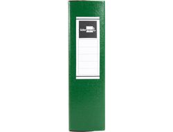 Carpeta Proyectos Liderpapel Folio Lomo 90Mm Carton Gofrado Verde