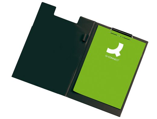 Carpeta Q-Connect Miniclips Plastico Din A4 Negra