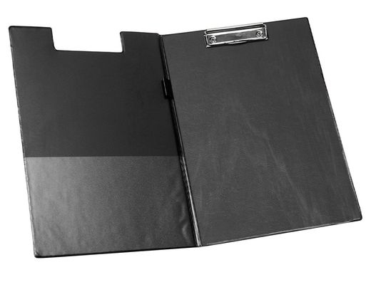 Carpeta Q-Connect Miniclips Plastico Din A4 Negra