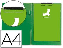 Carpeta Q-Connect Miniclips Plastico Din A4 Verde
