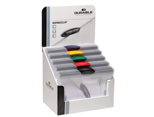 Carpeta Swingclip Dossier Pinza Lateral Y Giratoria Din A4 Capacidad 30H Colores Surtidos