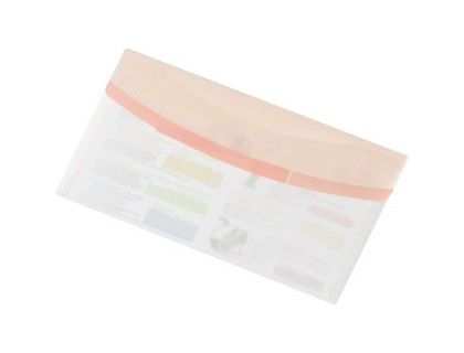 Carpeta tarifold portadocumentos color dream polipropileno formato chequera cierre de velcro