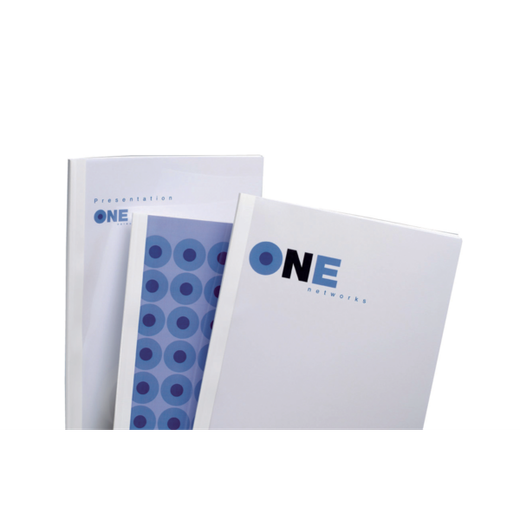 Carpeta térmica IBICOVER GBC 4 mm (Caja 100), blanco