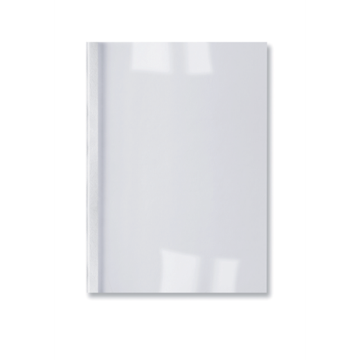 Carpeta térmica IBILEATHER GBC 1,5 mm (Caja 100), blanco