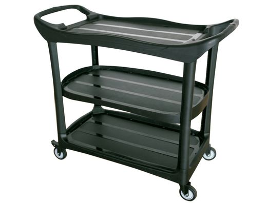 Carro de Servicio Multifuncional Q-Connect 3 Estantes Pl Stico 1115X524X940