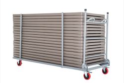 Carro plegable XL trolley con base extensible